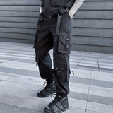 2025春季机能风伞兵工装裤男潮流宽松束脚百搭ins长裤K955P115，男装工装外套，星座101A-3