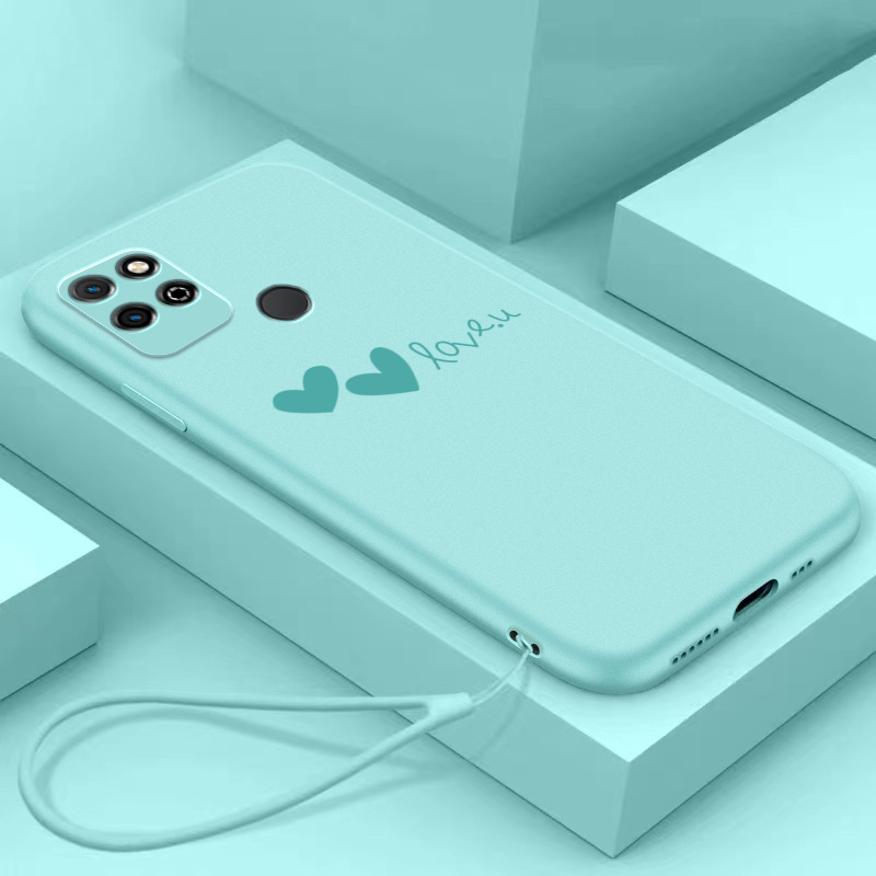 新款华为荣耀play5t手机壳play5活力版液态硅胶华为play5防摔镜头全包