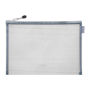 透明文件袋a4资料考试专用袋网纱化妆包女大容量2024新款小号便携旅行化妆品口红收纳袋包中包产检孕检收纳袋