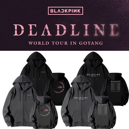 blackpink演唱会同款帽衫卫衣
