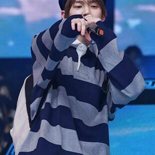 cortis金主训同款学院风条纹休闲上衣女2026新款韩系穿搭情侣学生