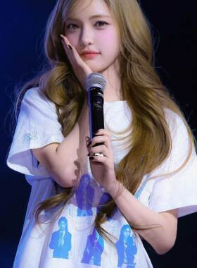 hearts2house演唱会同款穿搭白色短袖T恤女2026新款宽松纯棉上衣