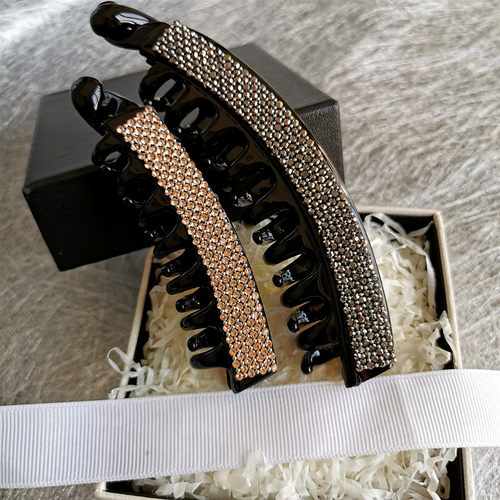 香蕉夹小号马尾欧美头饰