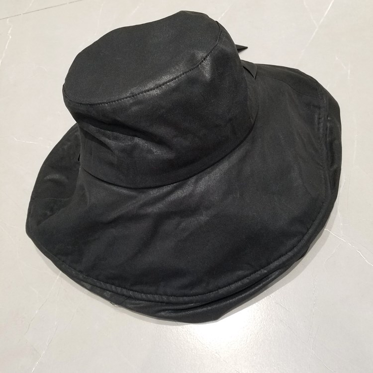 黑色大帽檐太阳帽沙滩帽遮阳帽