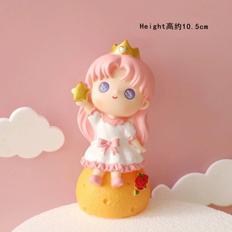 卡通星球星愿小王子小公主烘焙蛋糕装饰星星儿童烘焙装饰公仔摆件,家居饰品,装饰摆件,淘宝优惠券,粉丝福利购,淘宝优惠卷