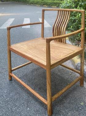 国标红木休闲椅　茶椅允品榫卯