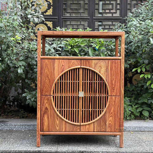 允品明月柜宋式刺猬紫檀原木