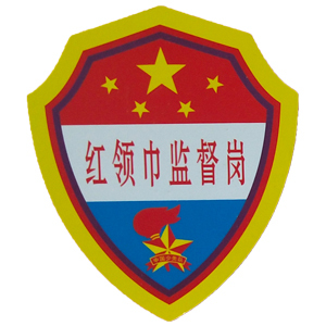 小学生胸牌班长队员标志牌班委学习委员臂章红领巾监督岗徽章别针