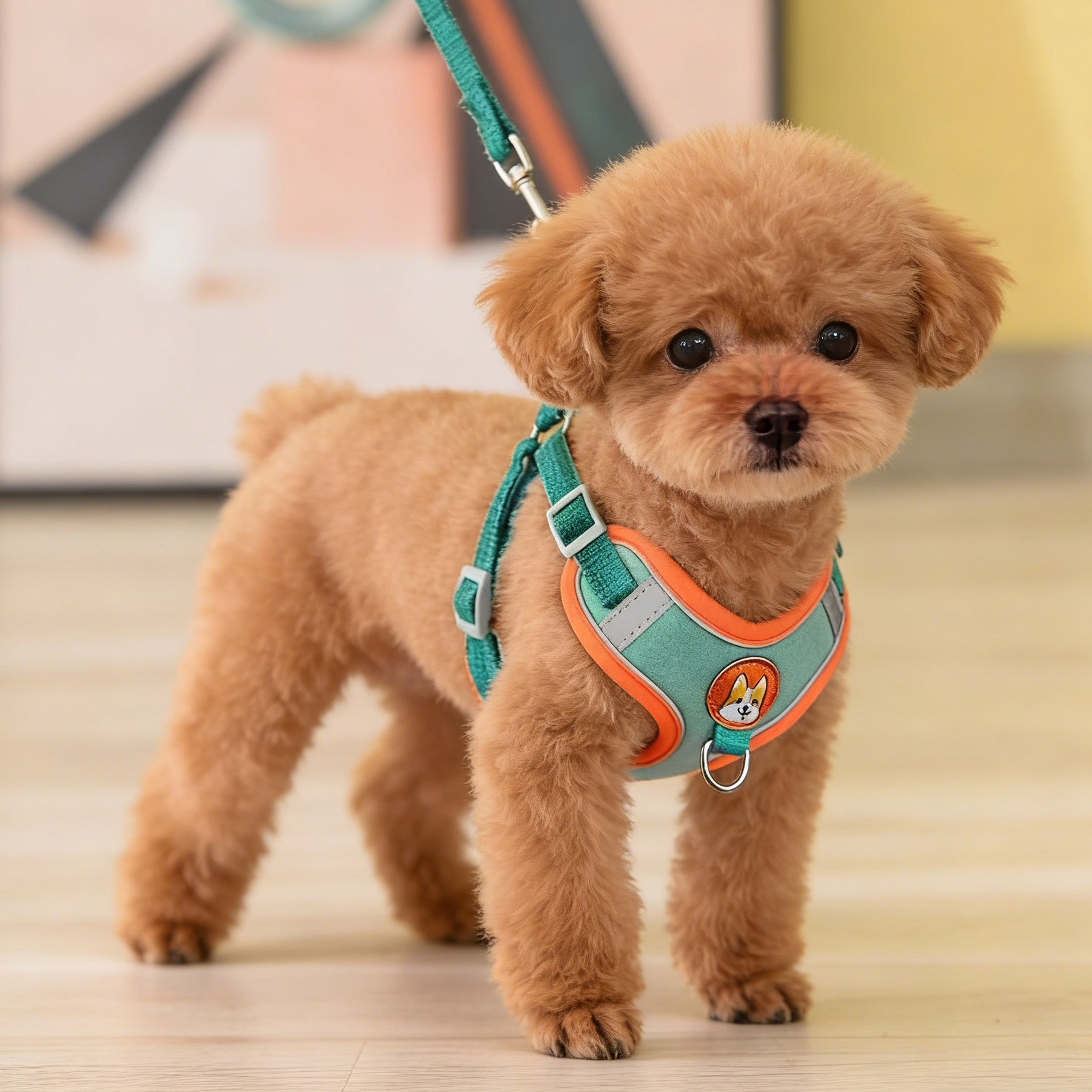 泰迪狗狗牵引绳背心式柔软透气防挣脱宠物小型犬胸背带遛狗绳脖圈,宠物/宠物食品及用品,狗牵引绳,淘宝优惠券,粉丝福利购,淘宝优惠卷