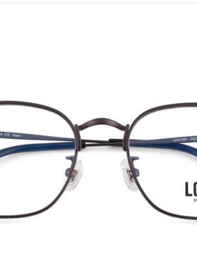 loho乐活光学眼镜架近视眼镜框男女商场同款lh01061-c02/c03代购