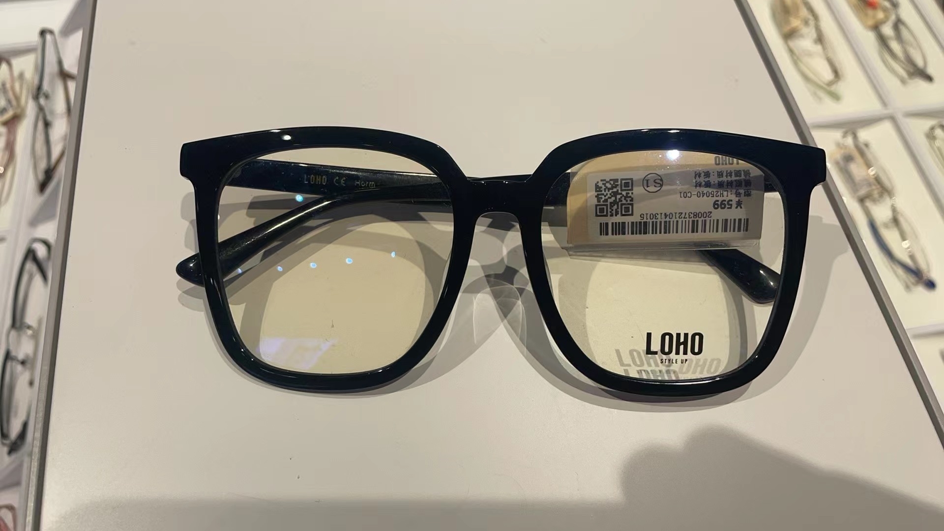 loho乐活光学眼镜架近视眼镜框男女商场同款lh25040-c01/c05代购