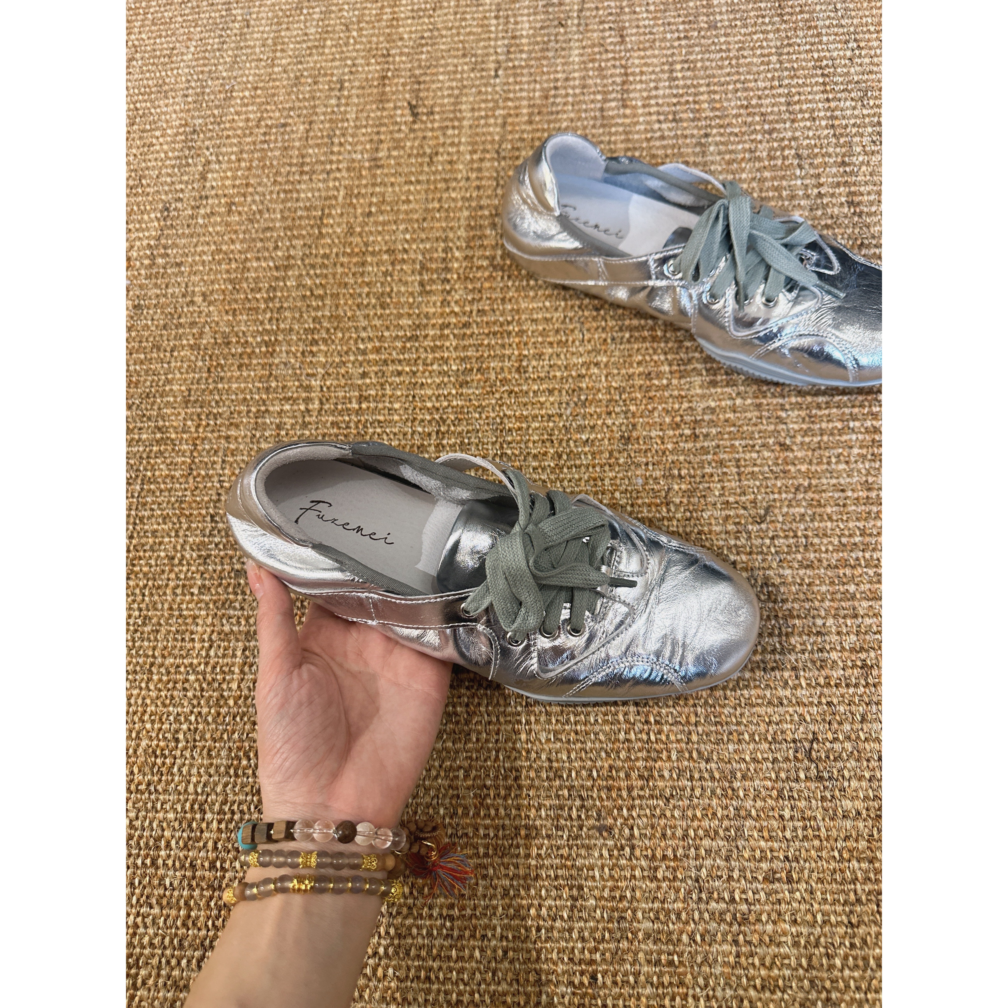 超柔软系带巴蕾休闲舞鞋TQ102-2