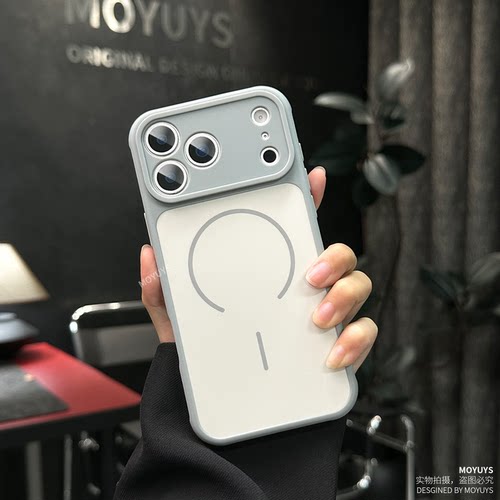 适用苹果17promax手机壳16简约15