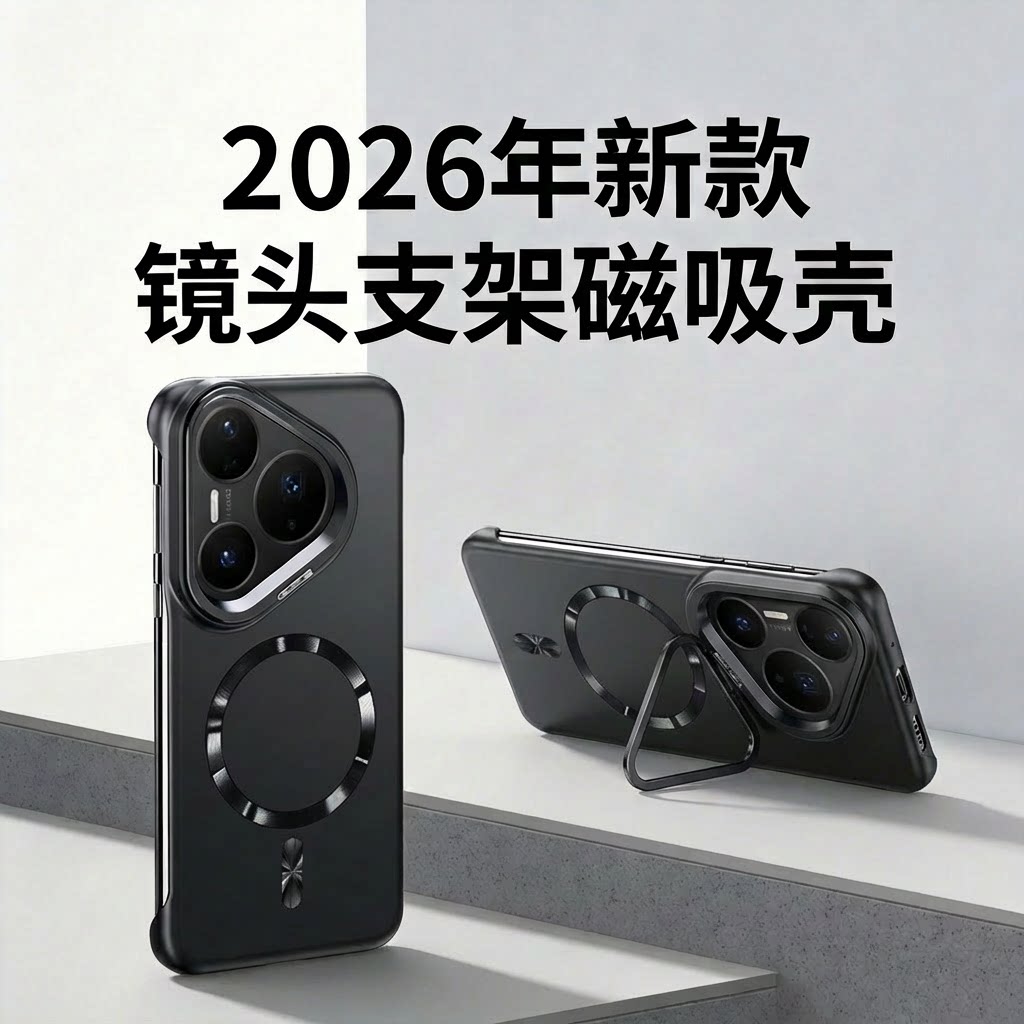 适用华为pura80手机壳pura80pro超薄磁吸散热pura