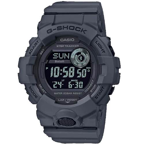 CASIO卡西欧男士G Shock黑色表盘手表GBD800UC