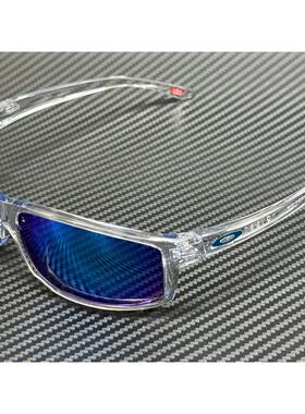 Oakley奥克利OO9470 05透明蓝宝石偏光男士62 mm太阳眼镜