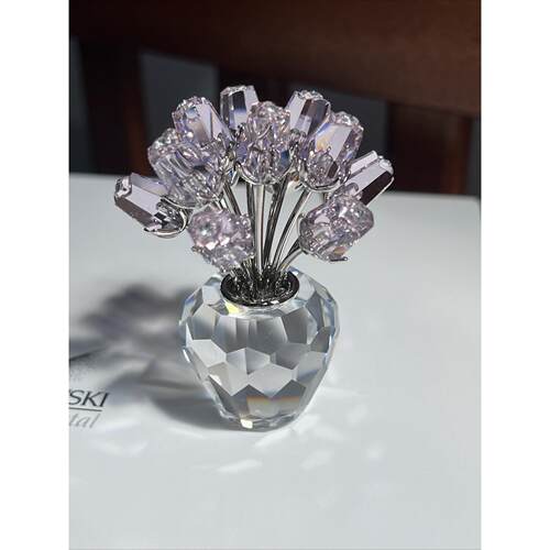 SWAROVSKI施华洛世奇Dozen粉色Roses 628343 original box