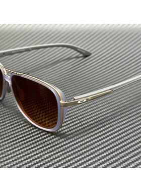 奥克利Oakley OO4129女太阳眼镜26磨砂Lilac棕色渐变女士