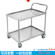 实验室两双层静音工具车多层防静电手推车加厚仪器周转搬运小推车