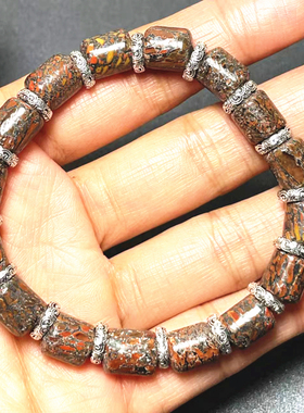 化石天然手串项链佛珠