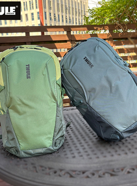 Thule拓乐EnRoute 21/23L多功能户外背包电脑通勤黑色双肩旅行包