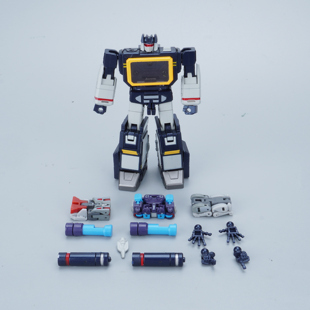变形玩具金刚SD01声波 NA小比例男孩玩具模型 3盒磁带KO