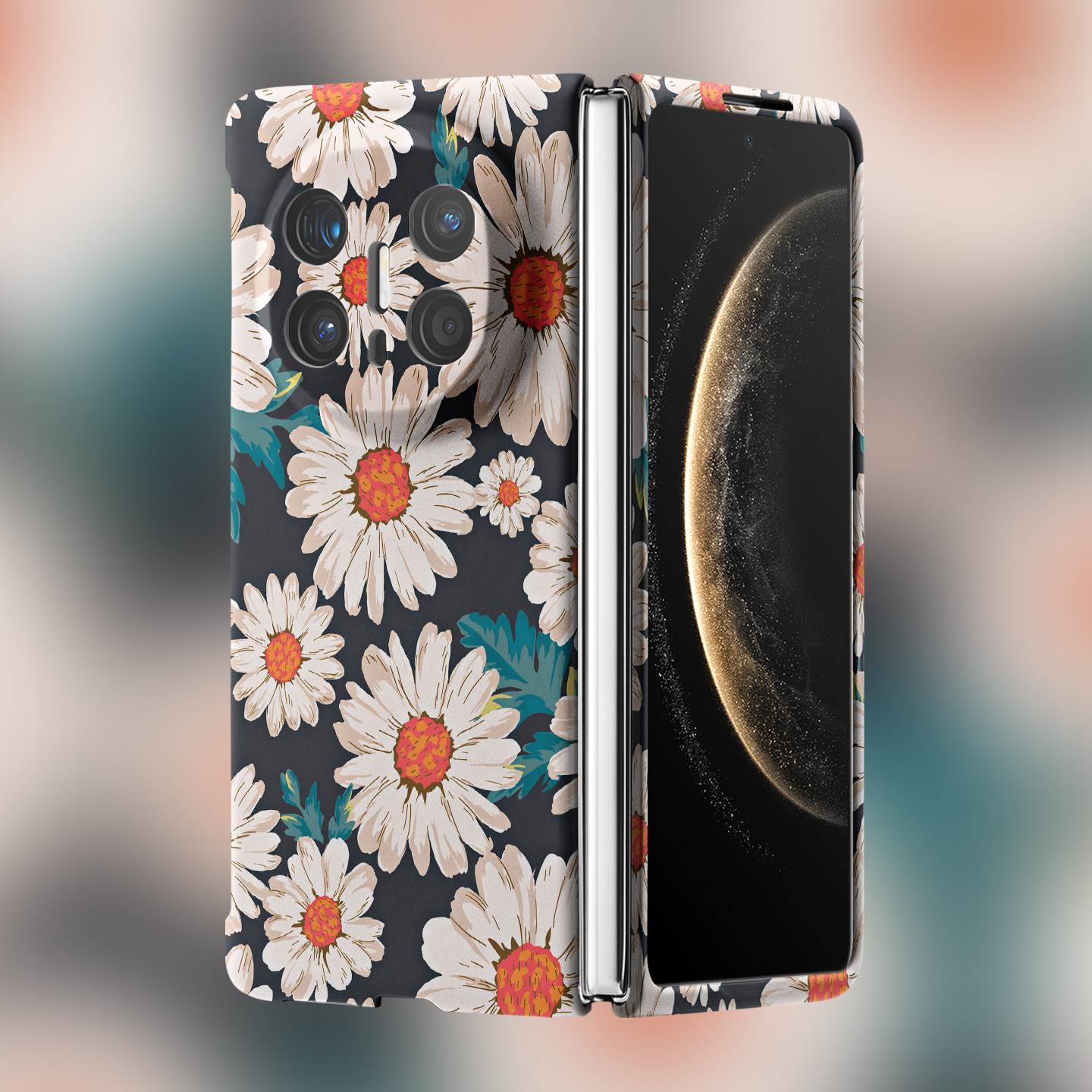 适用华为折叠屏强磁夜光小众