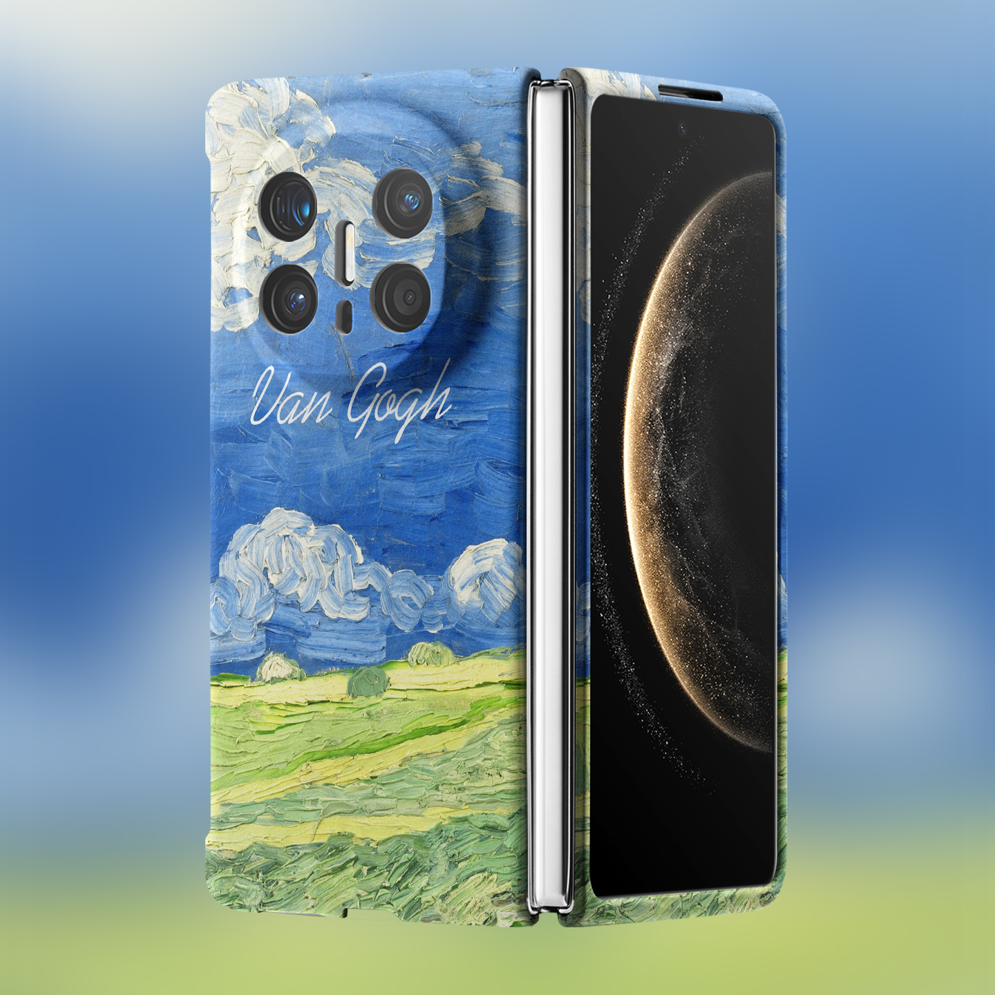 适用华为折叠屏强磁夜光小众