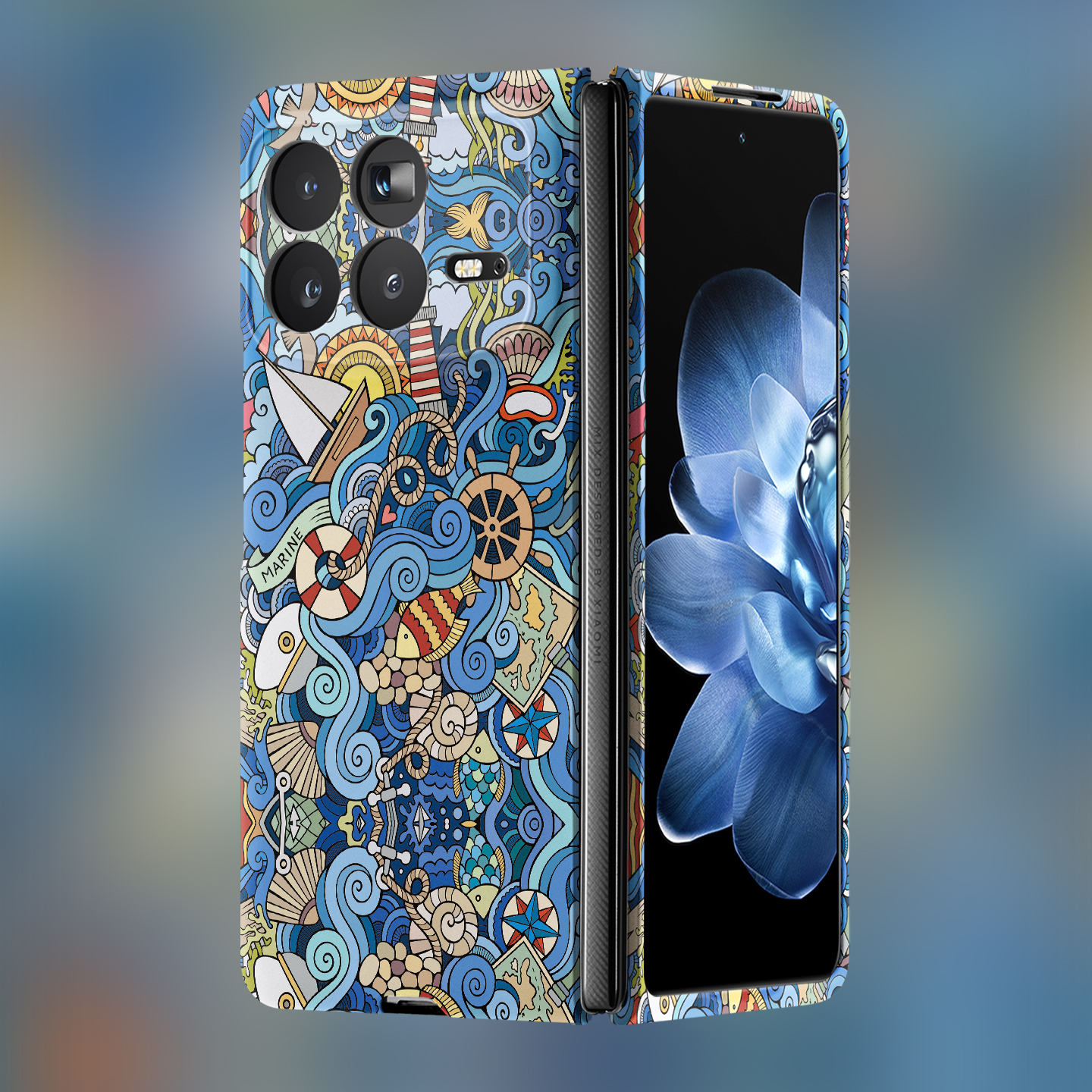 适用小米折叠屏强磁夜光小众