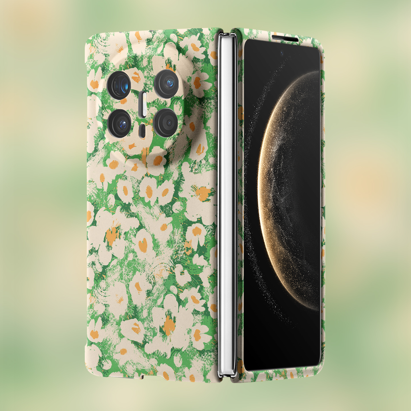 适用华为折叠屏强磁夜光小众