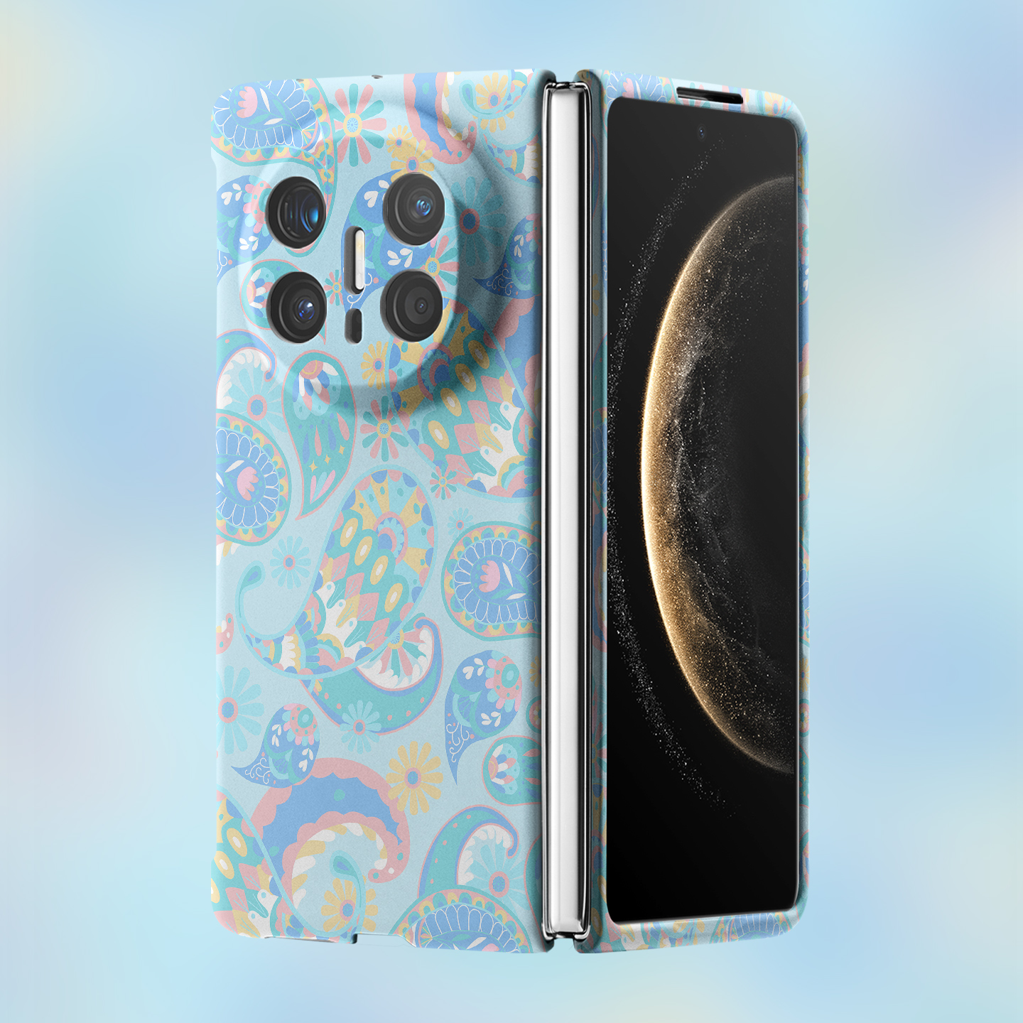 适用华为折叠屏强磁夜光小众