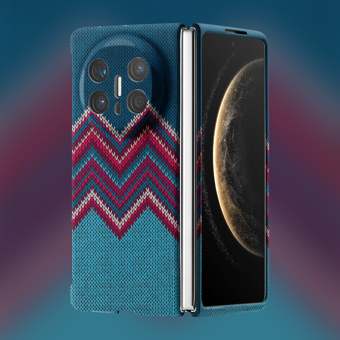 适用华为折叠屏强磁夜光小众