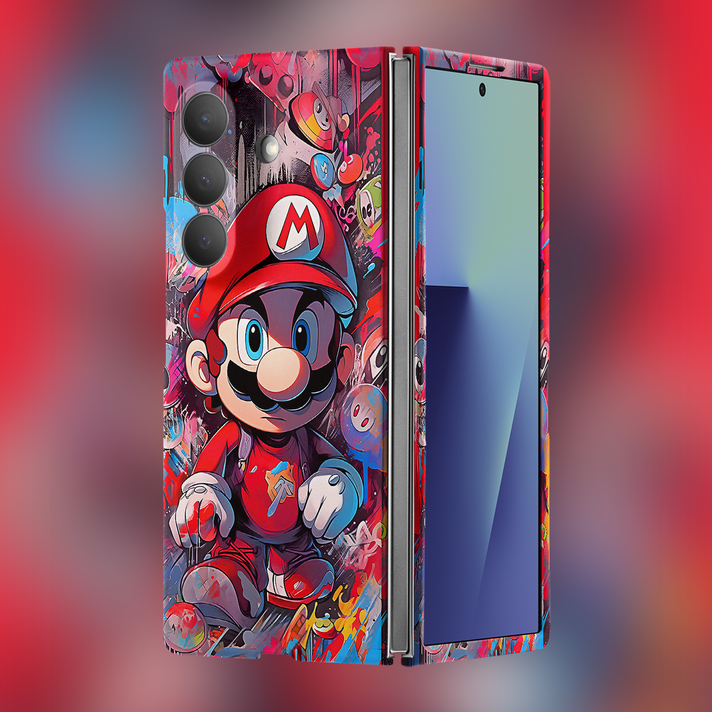 适用三星折叠屏隐藏强磁夜光小众