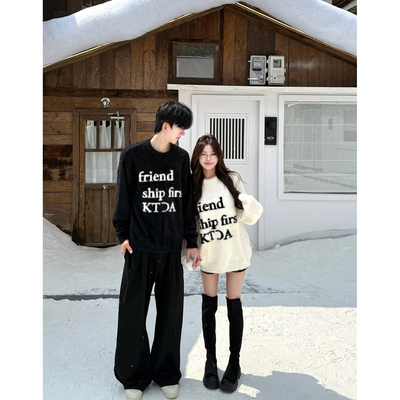 基础休闲百搭慵懒风柔软秋冬毛衣