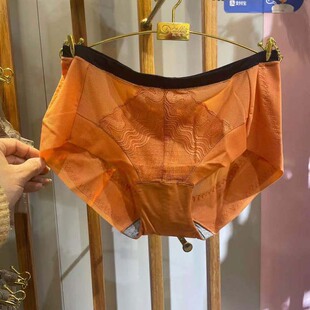 不退换专柜正品吉芝奴新品内裤无痕提臀中腰 平角女士内裤684503
