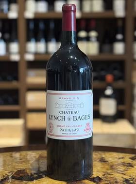 大瓶Chateau Lynch Bages波尔多五级庄靓茨伯21年干红葡萄酒1.5L