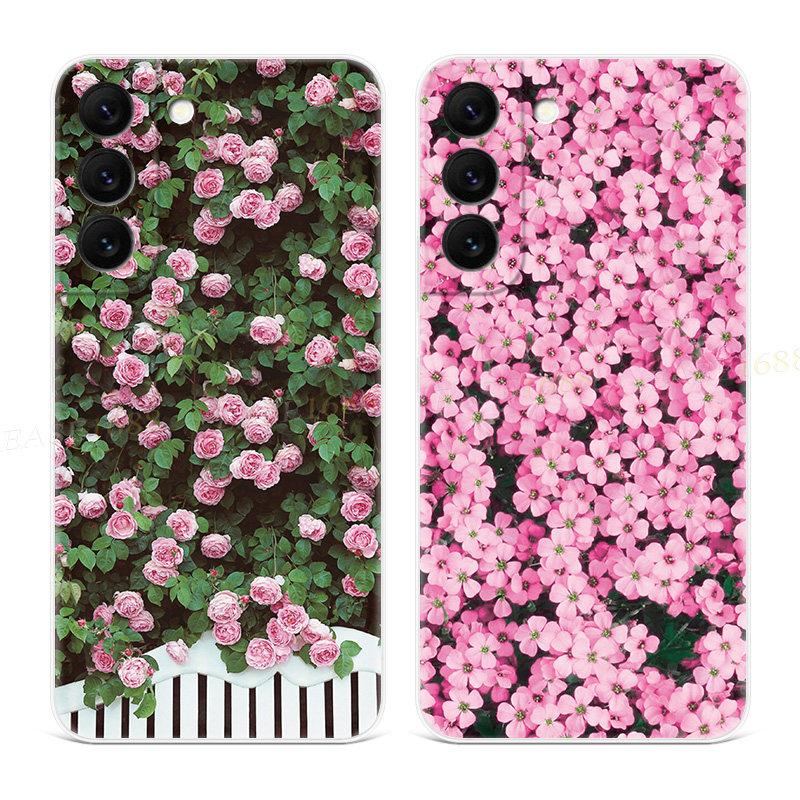 知性玫瑰花适用三星S22手机壳s25/s24/s23ultra文艺唯美s21+粉色s20fe少女心A56/A55/A54plus女款edge软十,3C数码配件,手机保护套/壳,淘宝优惠券,粉丝福利购,淘宝优惠卷