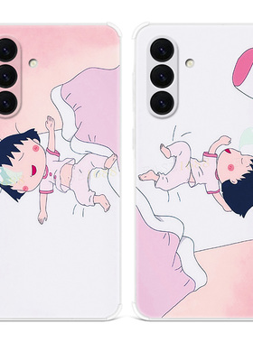 可爱适用三星A56手机壳A55A54A53A52A36A35A34A33A26A16A15A14A06卡通少女心樱桃小丸子女款软