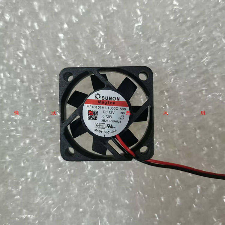 MF40101V1-1000C-A99 SUNON建准4010 12V 0.72W 4CM 静音散热风扇