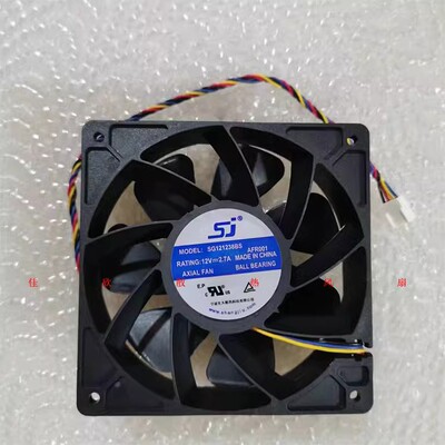 生久SJ SG121238BS 12038 12CM DC12V 2.70A散热风扇