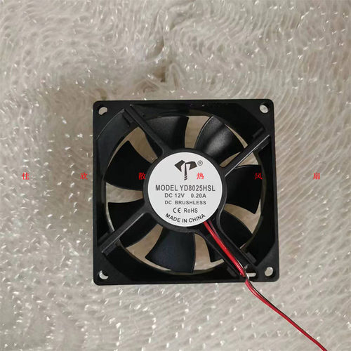 全新静音散热8CM风扇 8025直流DC5V/18V/12V/24V/48V 80x80x25MM