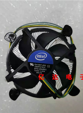 intel英特尔CPU风扇12V 0.6A i7 4790 CPU散热风扇E41997-002 DTC
