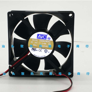 原装AVC DS08025B24U-109 24V 0.40A 8025 8cm 双滚珠 变频器风扇