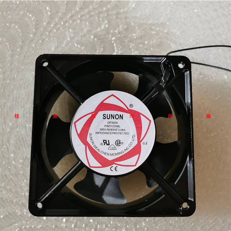 建准DP300A P/N 3123XSL XBL 12038 4寸12CM380V变频器散热风机扇
