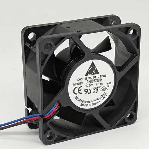 台达AFB0624HH 6025 DC24V 0.14A 6CM变频器散热风扇60*60*25MM