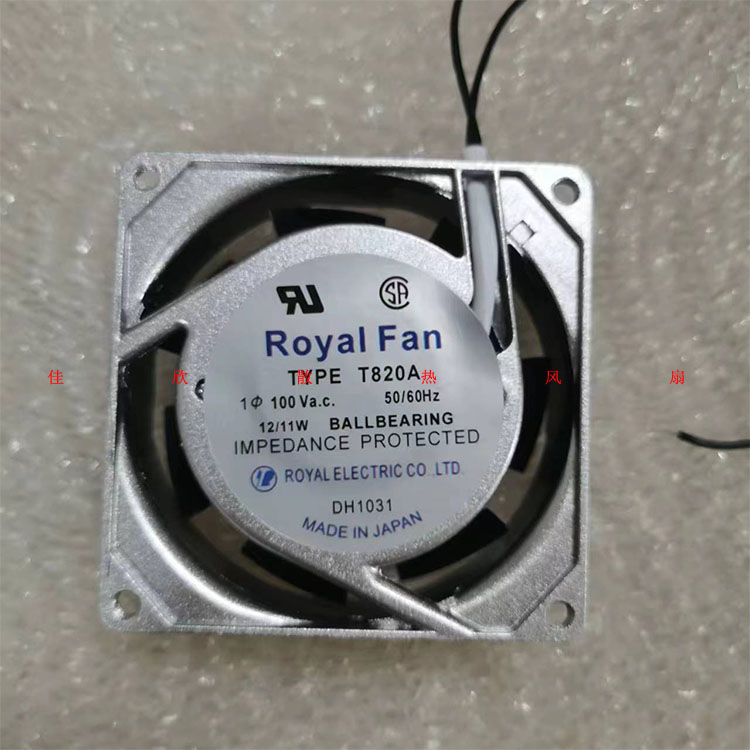 T820A T821A T822A T825A T826A T827A 8CM ROYAL 230V散热风扇
