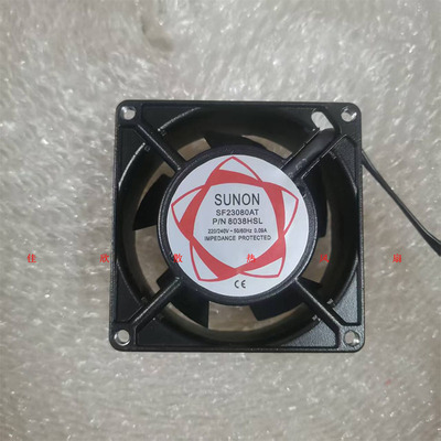 SUNON SF23080AT P/N8038HSL 220V/240V 0.09A 轴流风机 8038风扇
