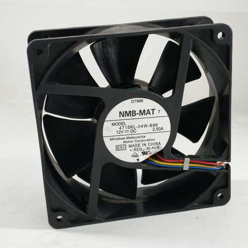 NMB-MAT 4715KL-04W-B86 DC12V 2.50A 12038 12CM4线PWM温控风扇