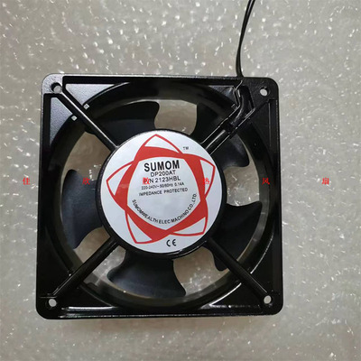 SUMOM DP200AT 2123HSL 220-240V 0.14A 12CM 12038 机柜轴流风机