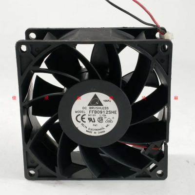 台达9038 9238 9CM FFB0912SHE DC12V 1.13A服务器大风量暴力风扇